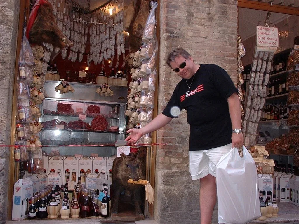 Cinghiale or wild boar delicatessen